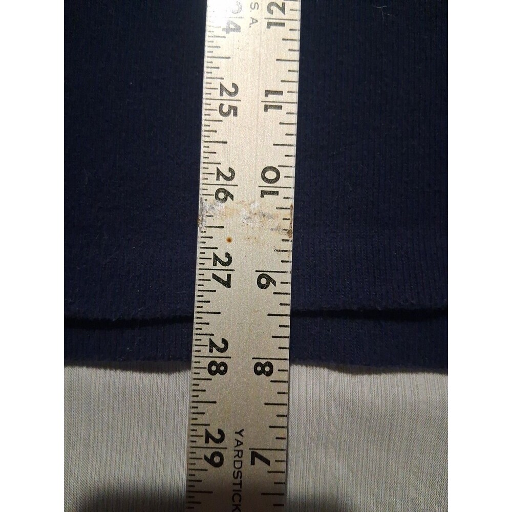 Polo Ralph Lauren Quarter Zip Sweatshirt Navy Mens 3XLT Preppy - Picture 2 of 3